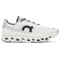 On Cloudmonster White Black