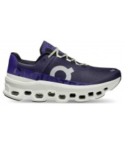 On Cloudmonster Acai Purple Yellow