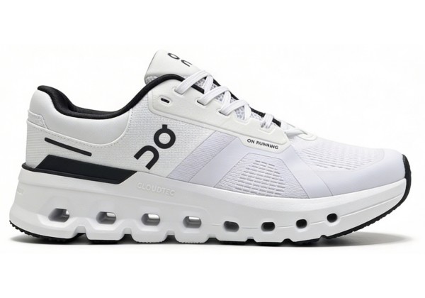 On Cloudrunner 2 White Black