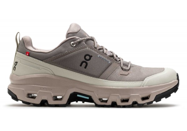 On Cloudrock Low Waterproof Cinder Fog